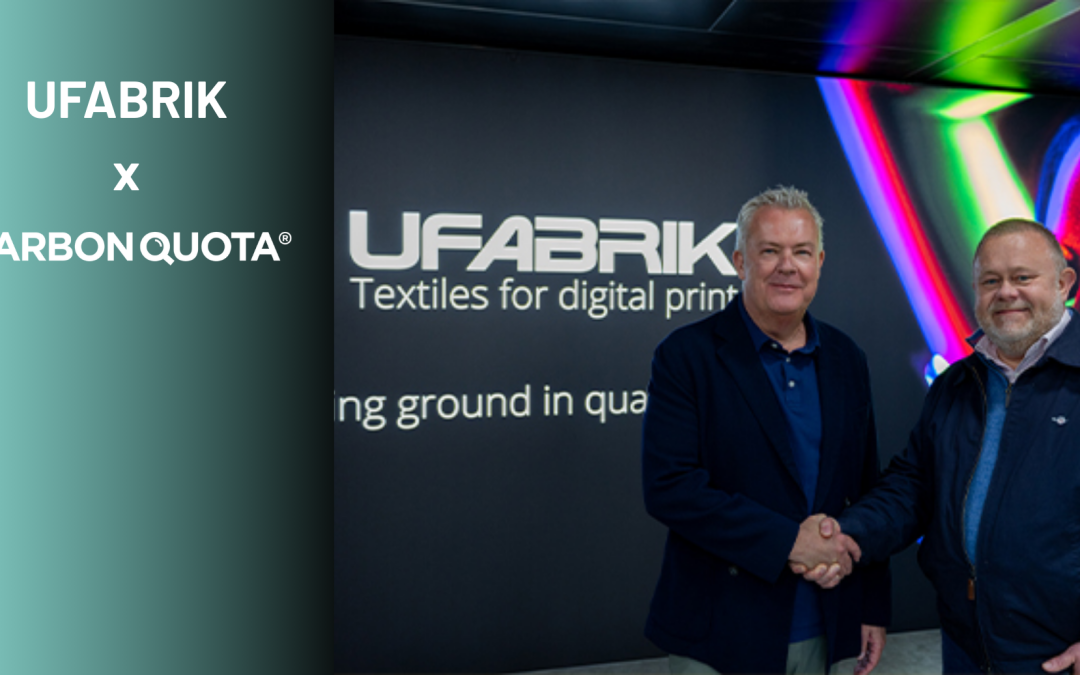 UFABRIK announces unique working relationship with CarbonQuota to set new sustainability benchmark 
