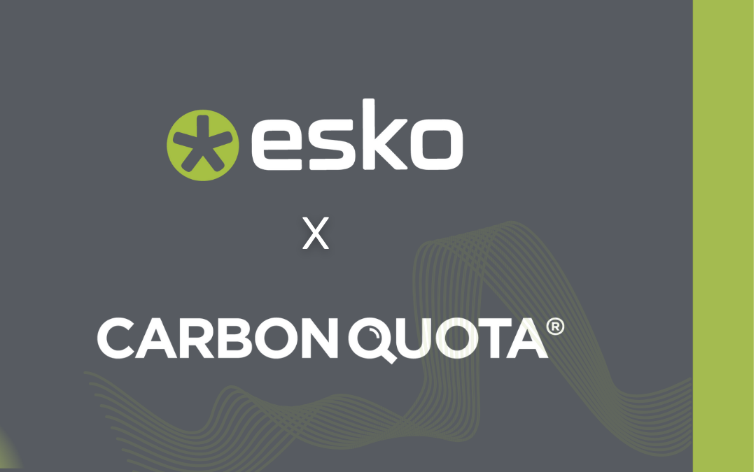 Esko unveils integrated carbon calculation capability developed in partnership with CarbonQuota